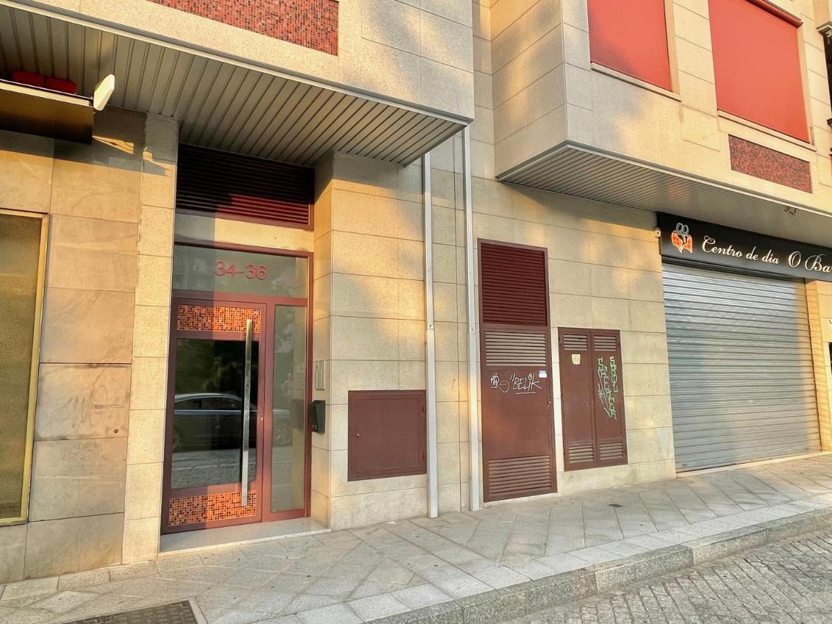 Estudio Centrico 1 Con Terraza Y Parking Privado Оуренсе Екстериор снимка