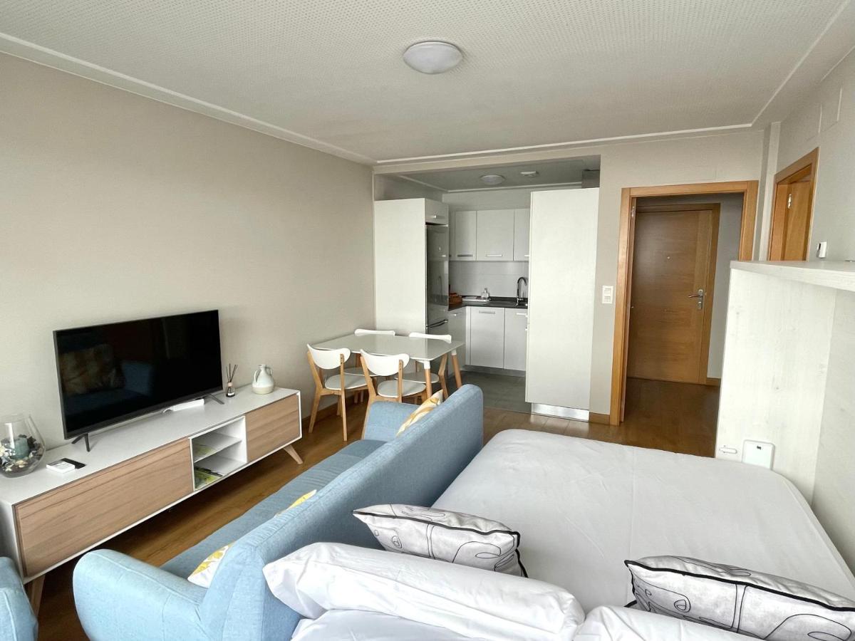 Estudio Centrico 1 Con Terraza Y Parking Privado Оуренсе Екстериор снимка